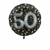 Sparkling 50th Birthday 3D Multi-Balloon Foil Balloon 32" (81cm)