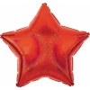 Red Dazzler Star Foil Balloon 19"