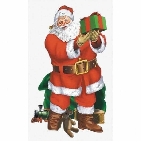 Santa's Visit Scene Setter 33.5'' x 65'' (85cm x 165cm)