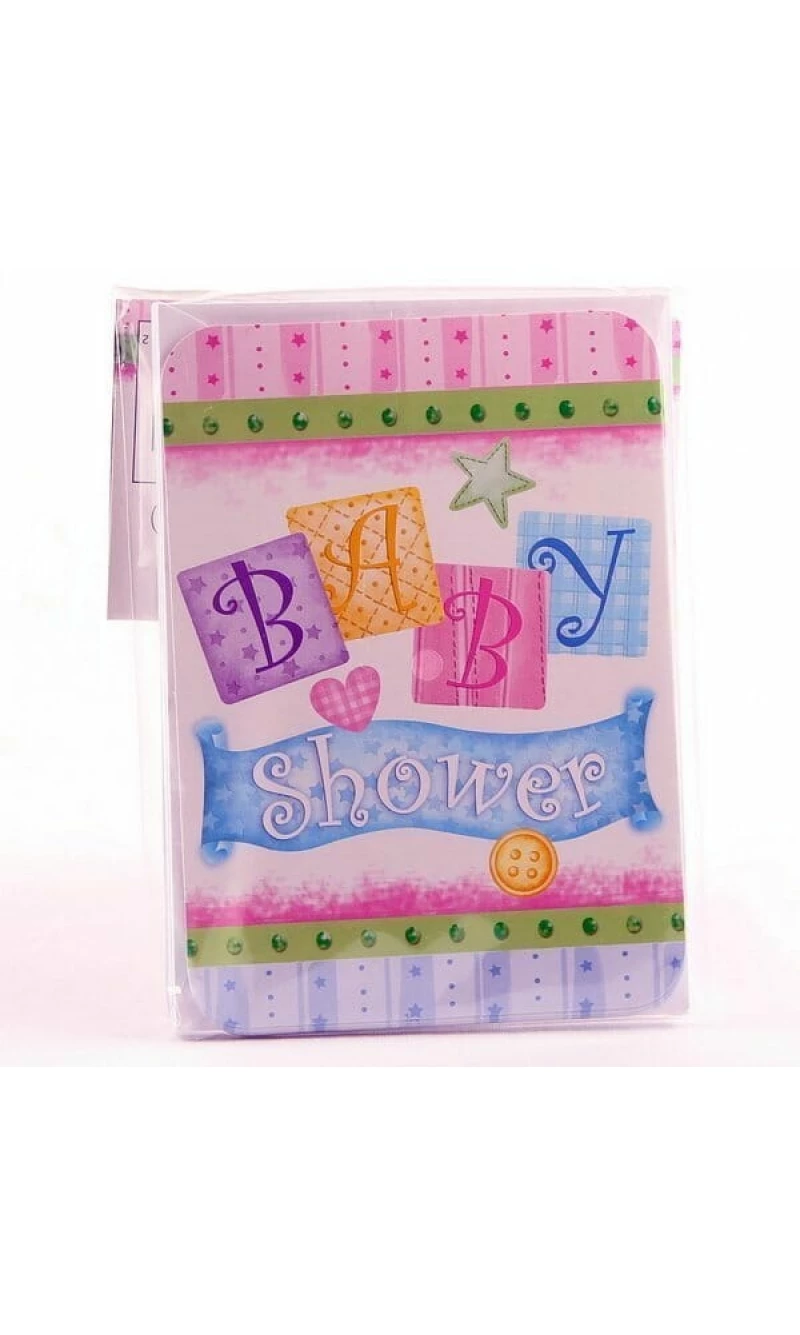 Baby Shower Celebration Invitations - 8pk
