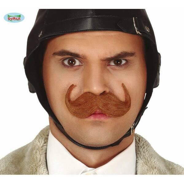 Brown English Mustache