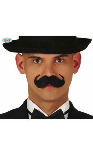 Black English Mustache