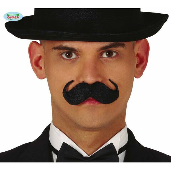 Black English Mustache