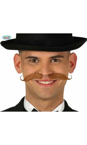 Brown Bavaro Mustache