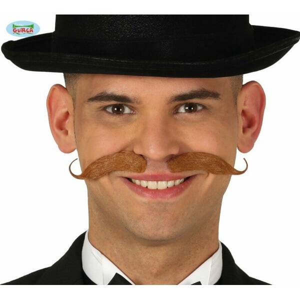 Brown Bavaro Mustache