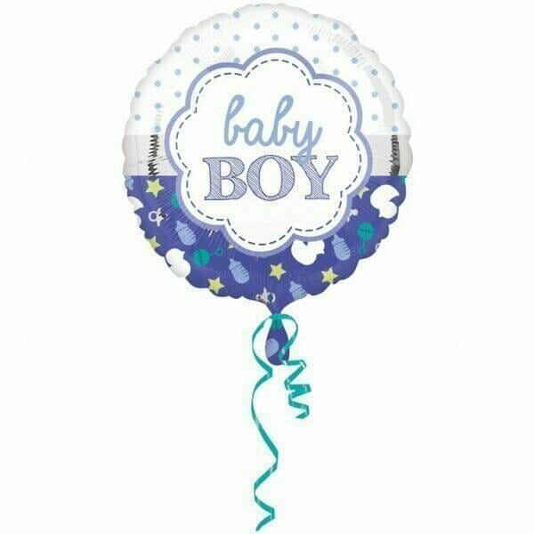 Baby Boy Foil Balloon 17"