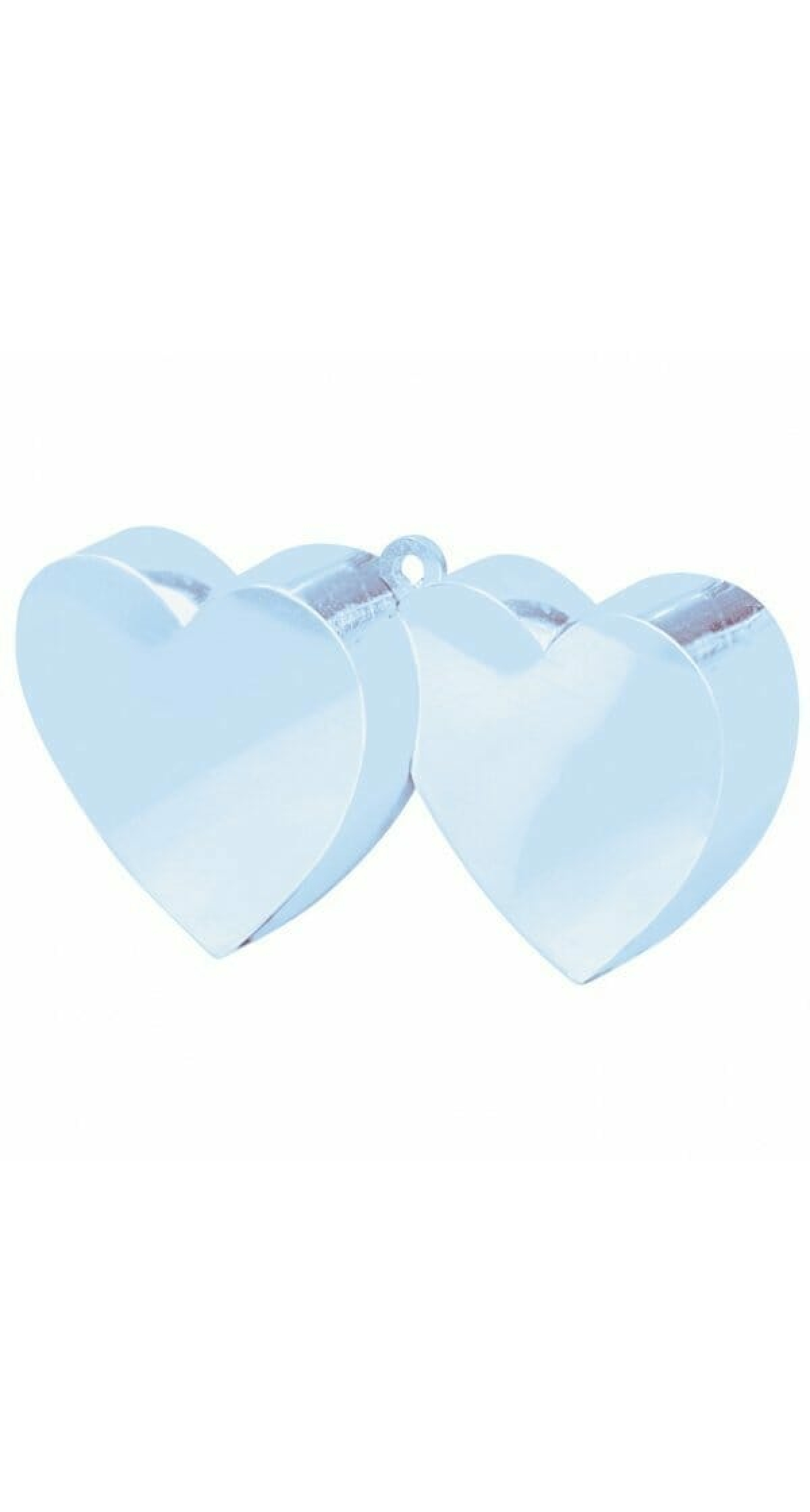 Light Blue Double Heart Weight 170g - 10cm