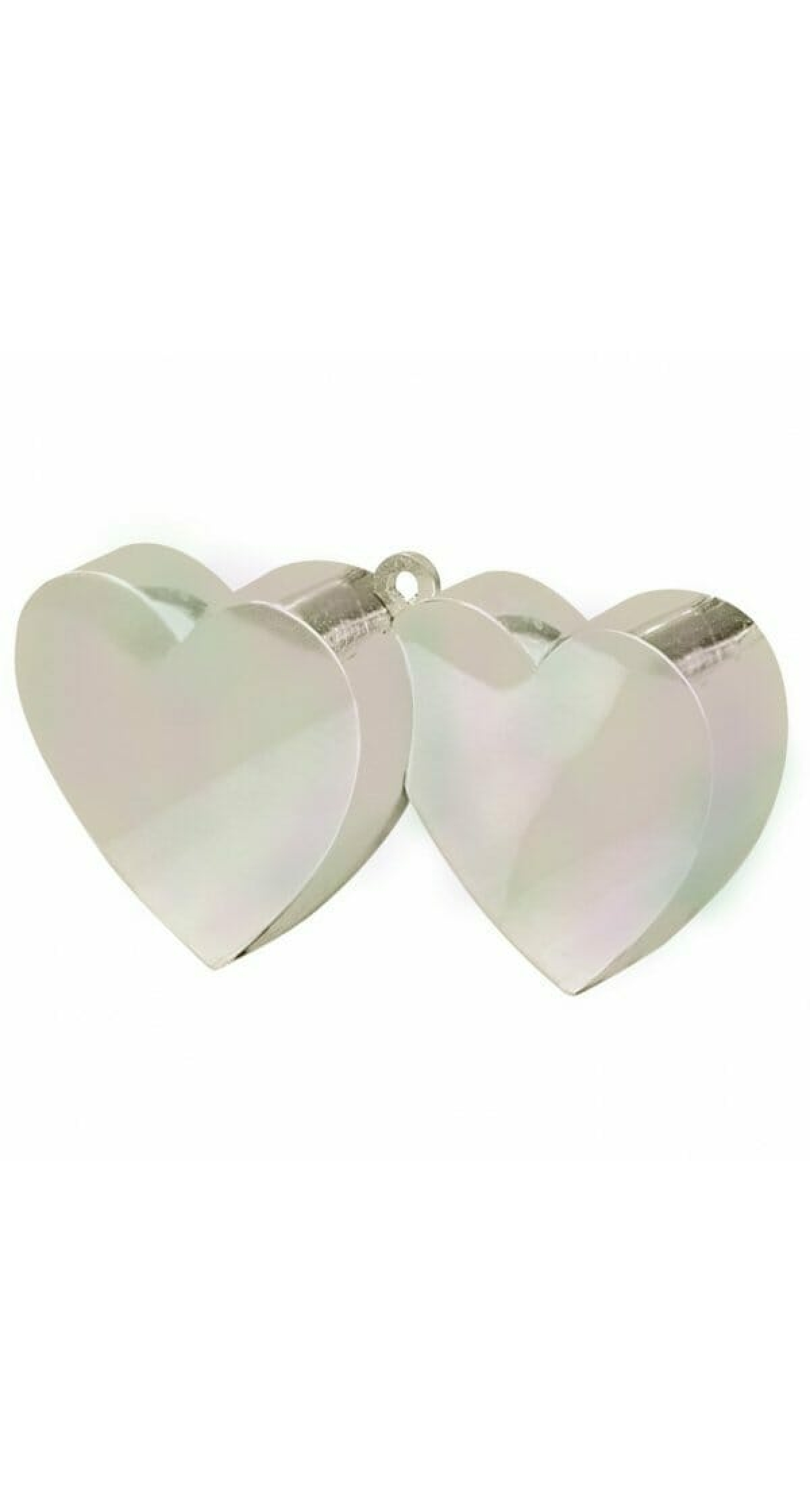 Iridescent Double Heart Weight 170g - 10cm