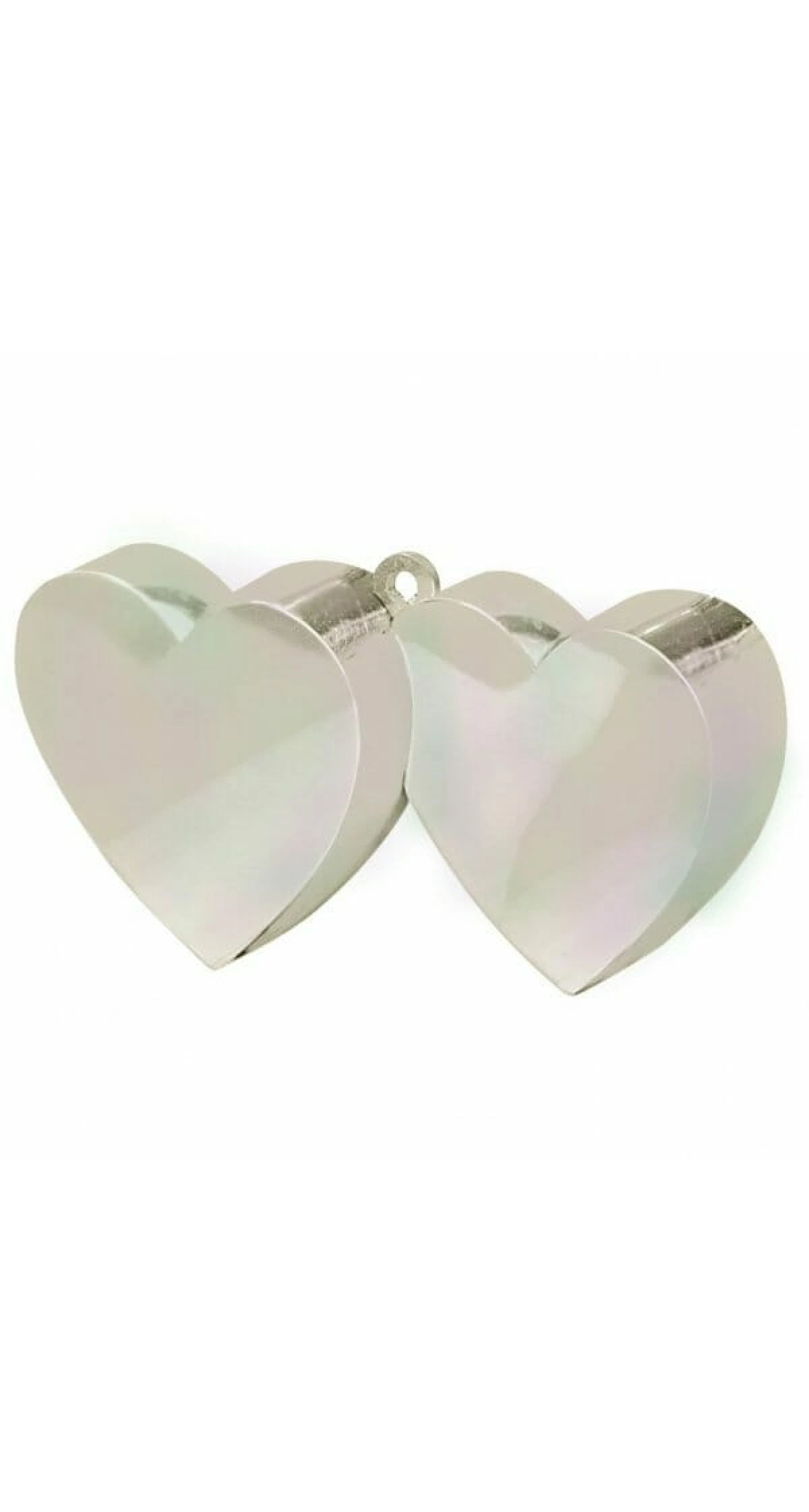 Iridescent Double Heart Weight 170g - 10cm