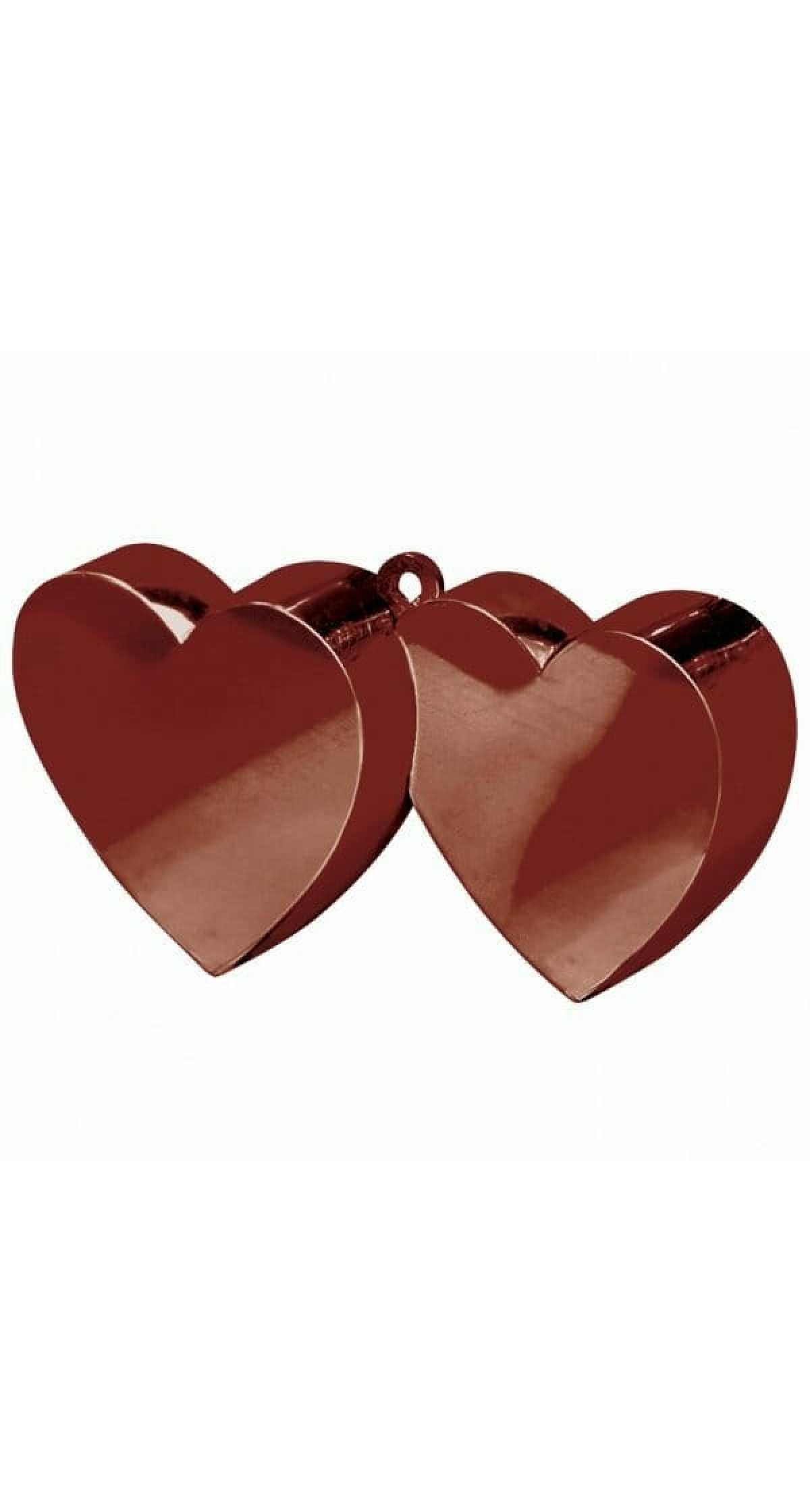 Chocolate Double Heart Weight 170g - 10cm