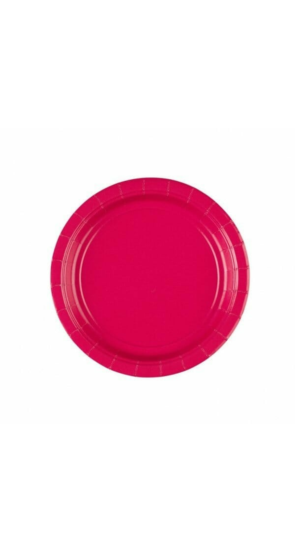 Magenta - 8 x Paper Plates 22.9 cm