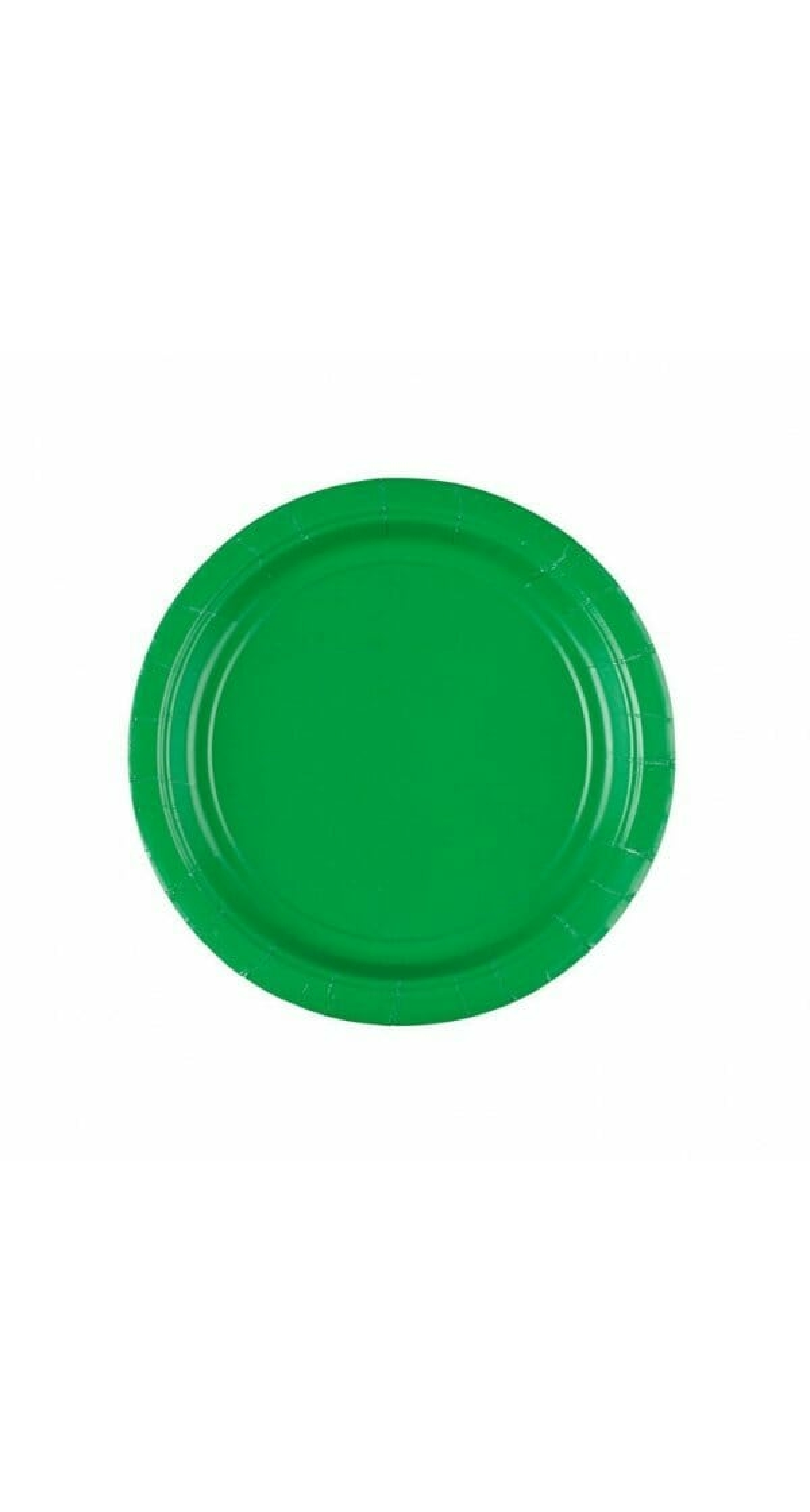 Festive Green - 8 x Paper Plates 17.8 cm