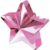Pink Star Balloon Weight 170g - 10cm