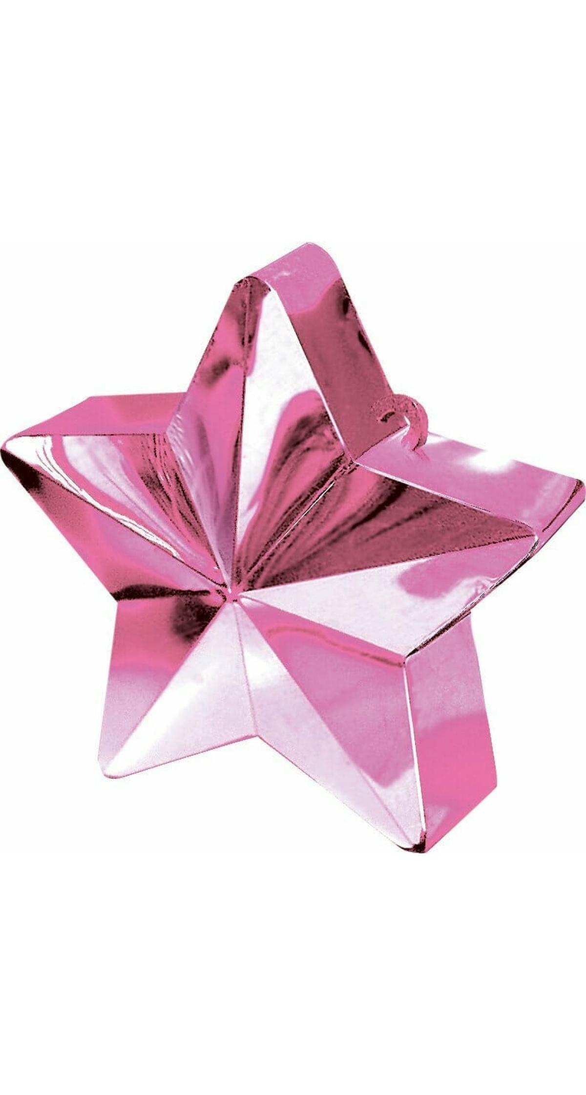 Pink Star Balloon Weight 170g - 10cm