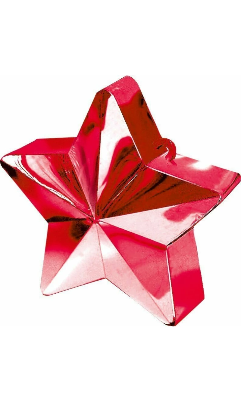 Red Star Balloon Weight 170g - 10cm