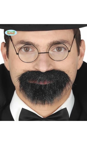 Black Goatee with Adhesive - 11963