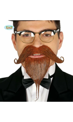 Brown Goatee & Moustache - 11970