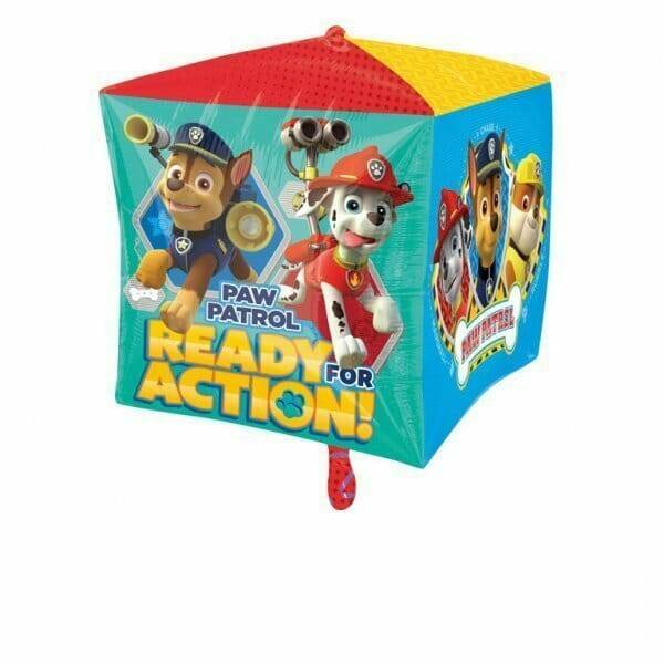 Paw Patrol Cubez Foil Balloon - 38cm x 38cm