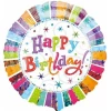 Happy Birthday Radiant Jumbo Foil Balloon - 32'' (81cm)
