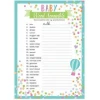 Baby Shower Word Game - 24pc