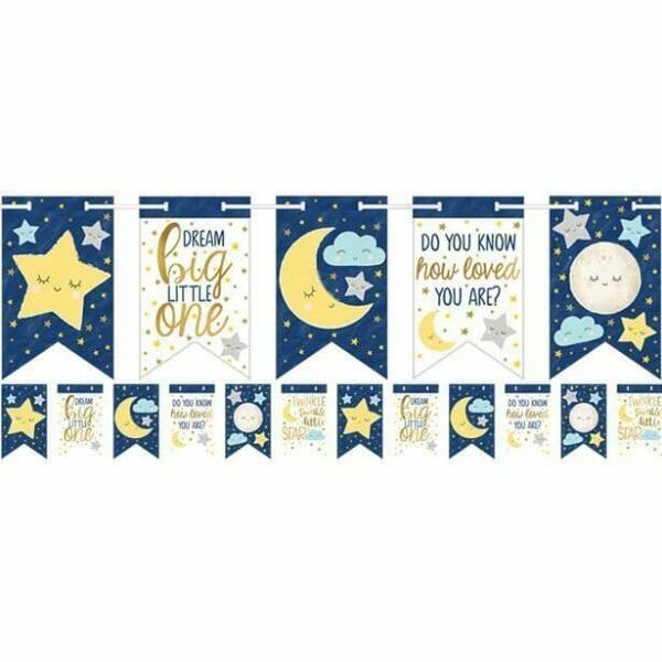 Twinkle Little Star Paper Bunting Banner - 4.6m