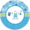 It's A Boy Baby Shower With Love Letter Paper Plates 17.8cm - 8pk