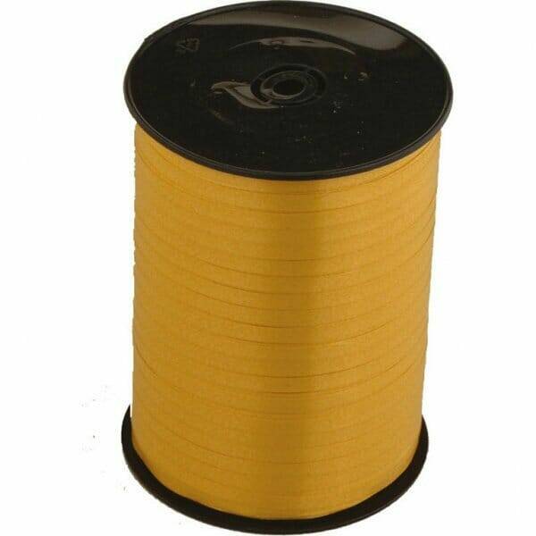 Gold Curling Ribbon Spool - 500m x 5mm