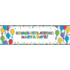 Bright Birthday Giant Sign Banner (96" x 20")