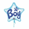 Multi Balloon Baby Boy Foil Balloon - 81 cm x 81cm