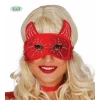 Red Devil Mask - Adult One Size