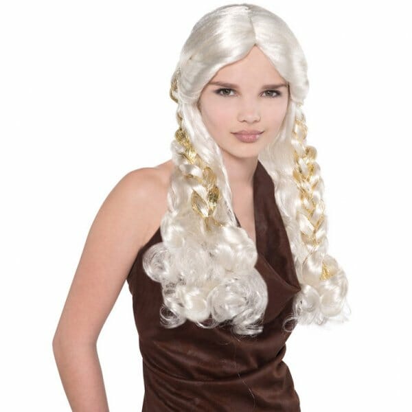White Wig Mother of Dragons Adult One Size Once Upon A Time Party Shop Malta