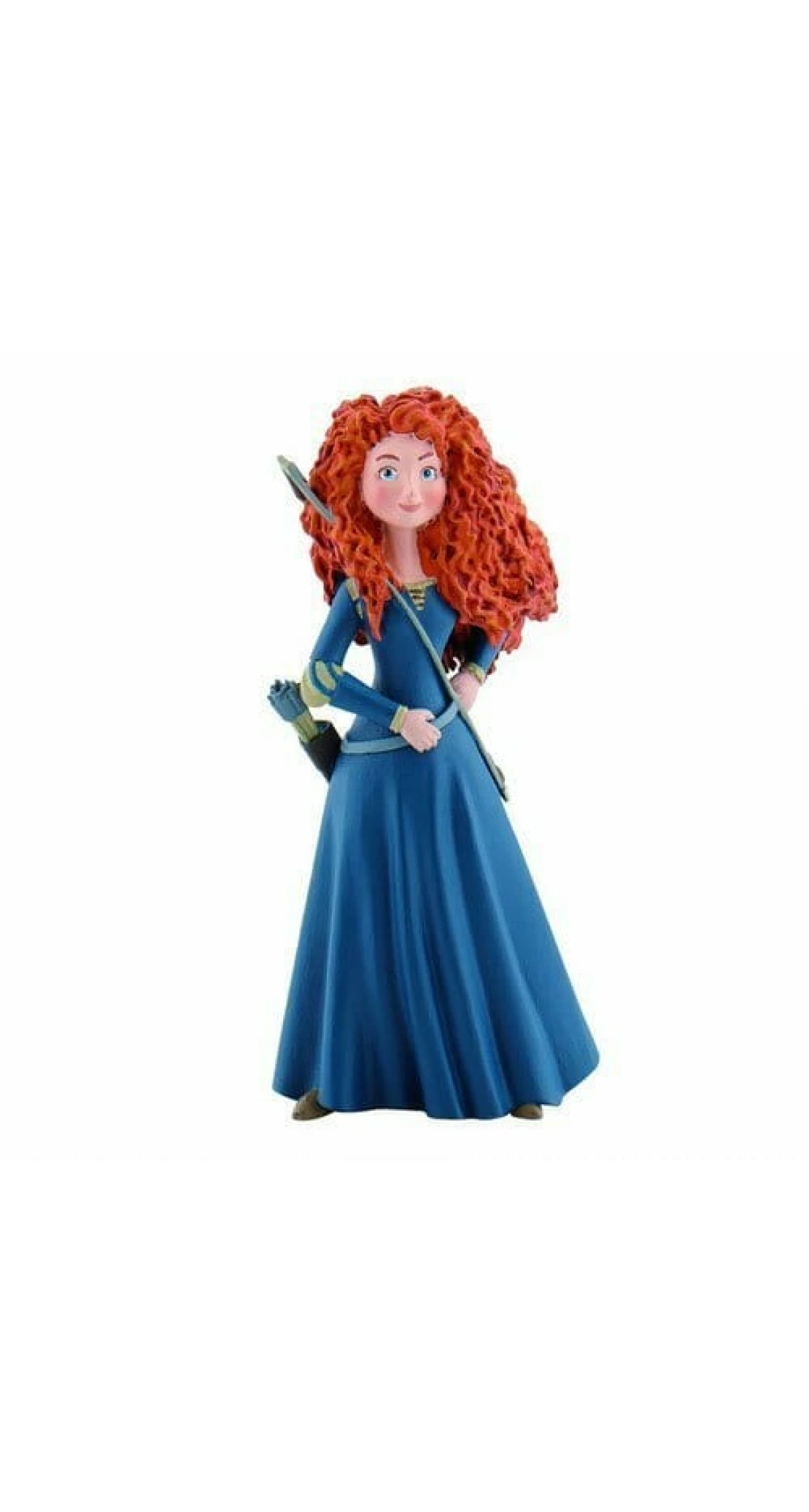 Brave Merida Palstic Cake Topper - 10cm