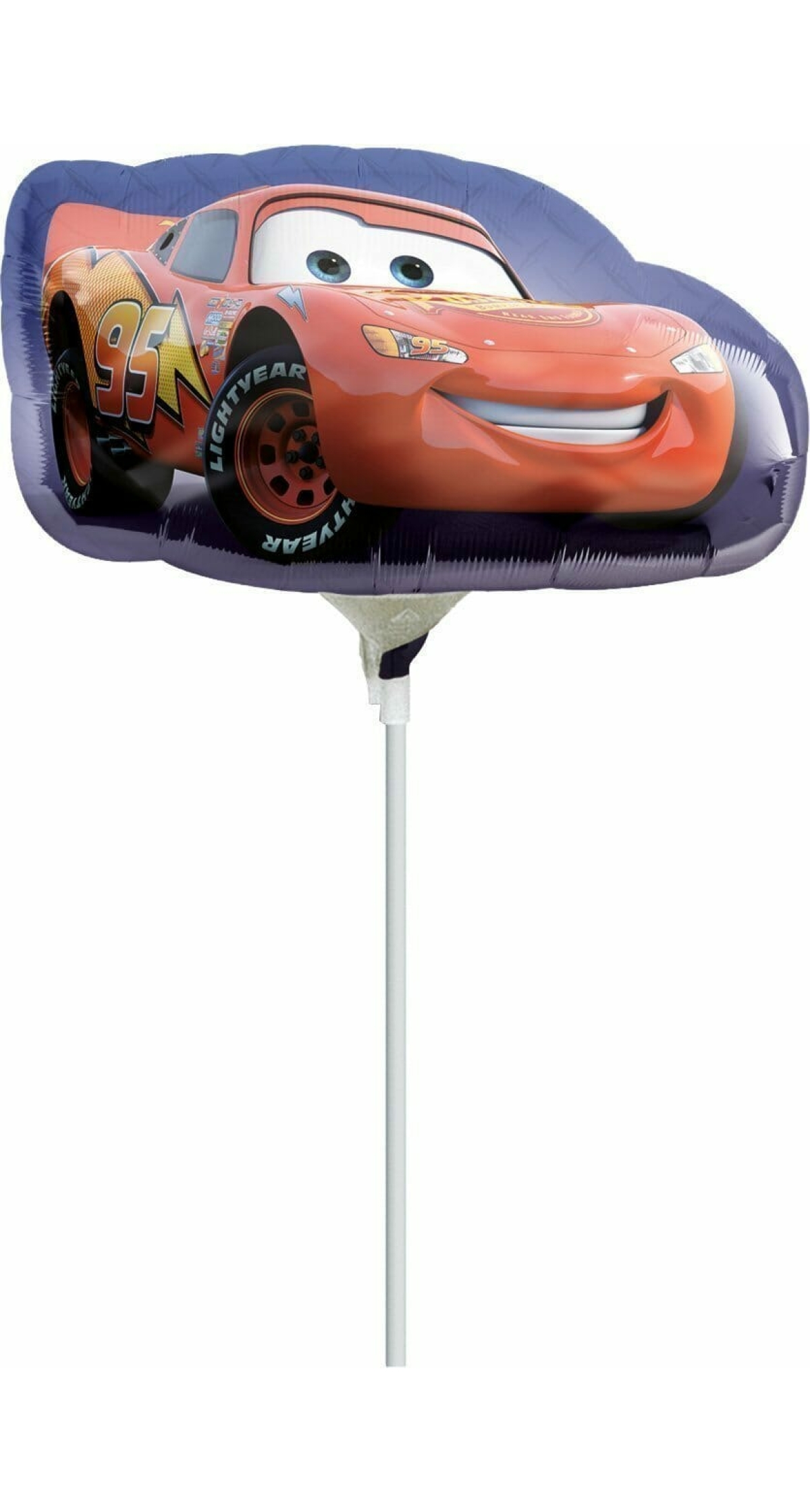 Cars Lightening McQueen Mini Shape Foil Balloon 9"