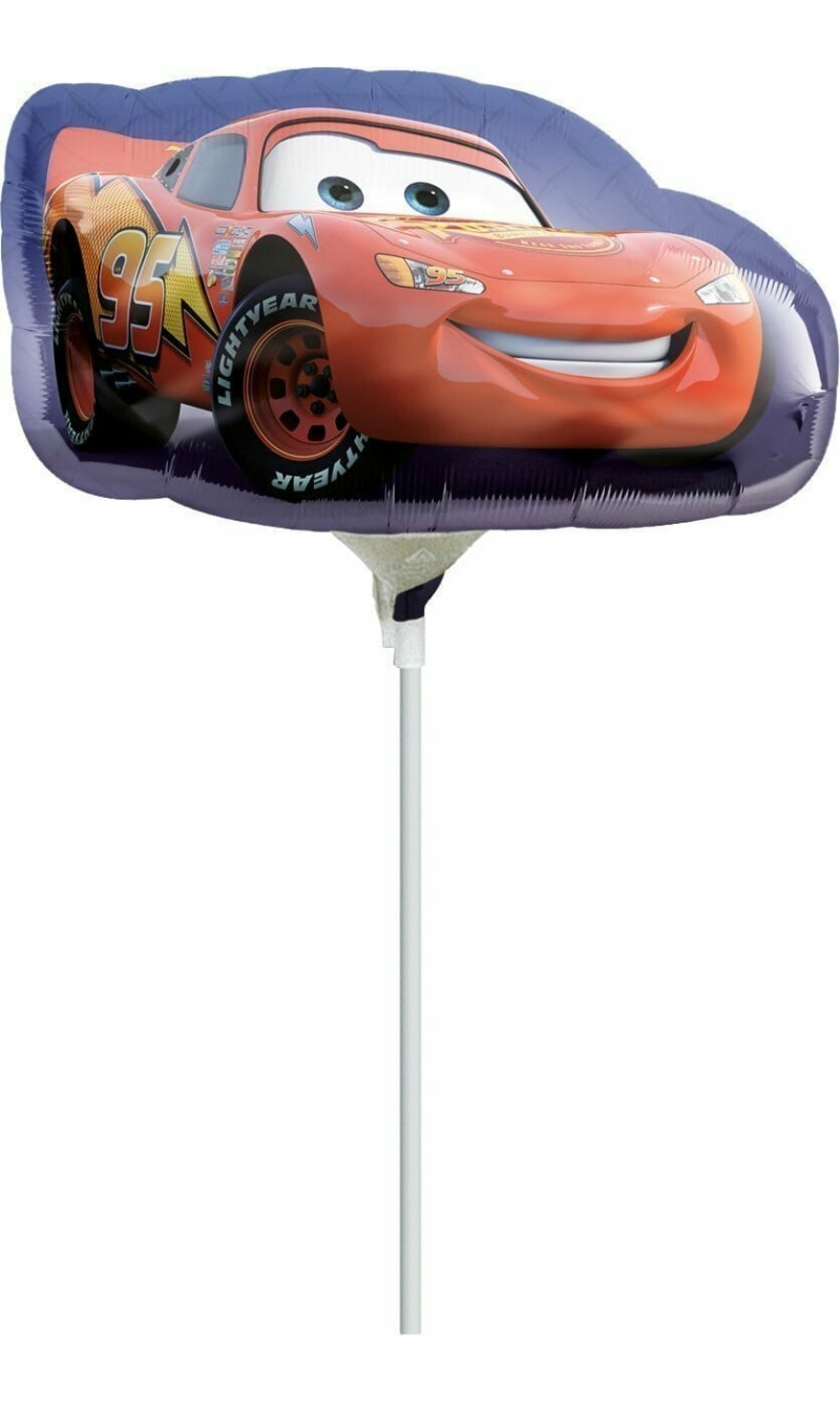 Cars Lightening McQueen Mini Shape Foil Balloon 9"