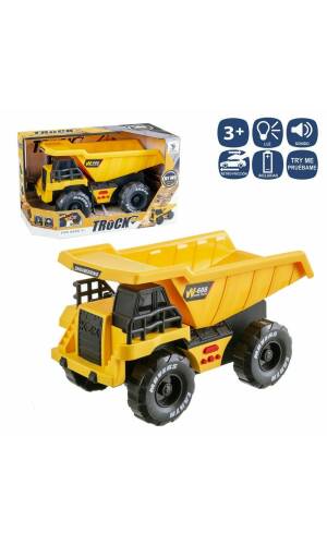 Friction Truck With Light & Sound - 26cm
