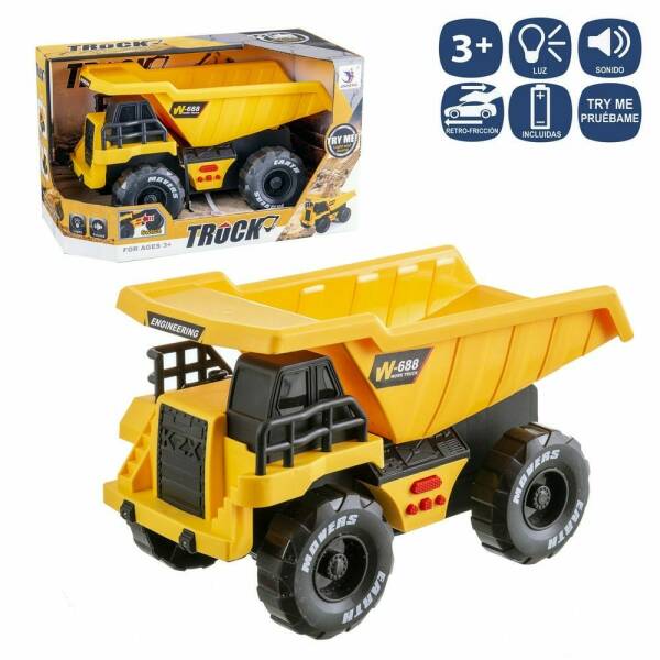 Friction Truck With Light & Sound - 26cm