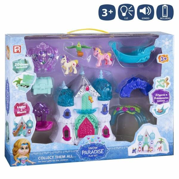 Castle With Light & Sound - 40cm