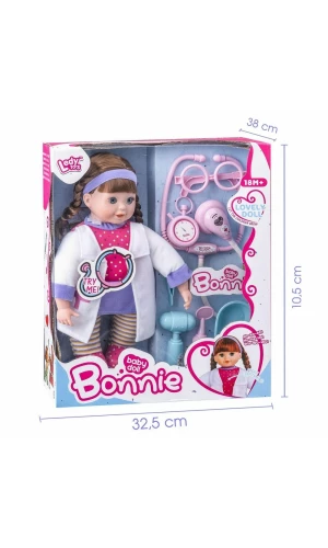 Baby Doctor Doll With Accessories - 35cm