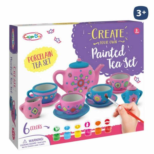 Painting Coffee / Tea Set - 13pcs