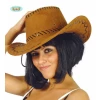 Cowboy Stitched Brown Hat (Sombrero Vaquero) - Adult One Size
