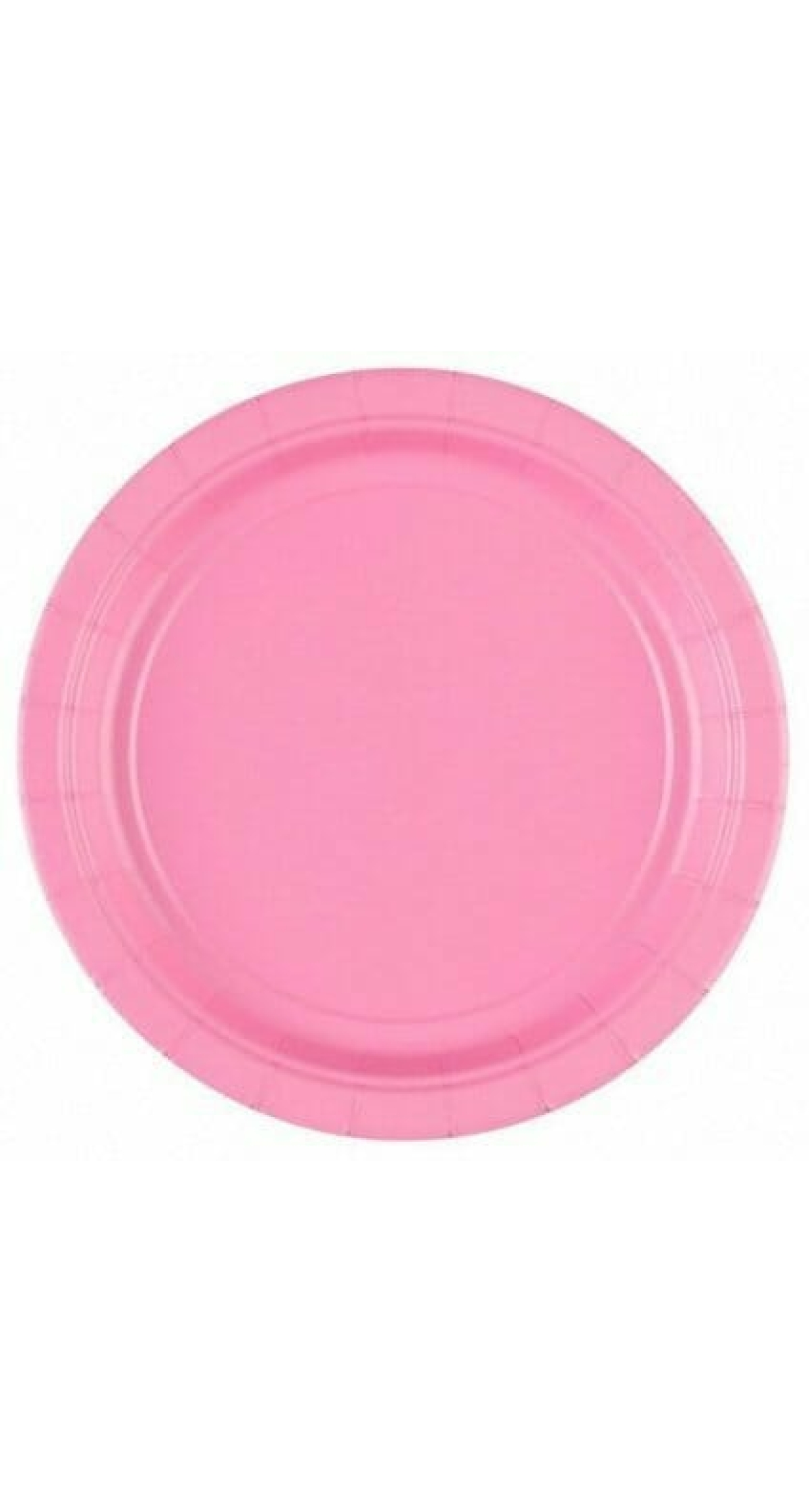 New Pink - 8 x Paper Plates 17.8 cm