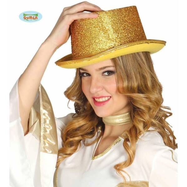 Top Gold Hat (Chistera) - Adult One Size