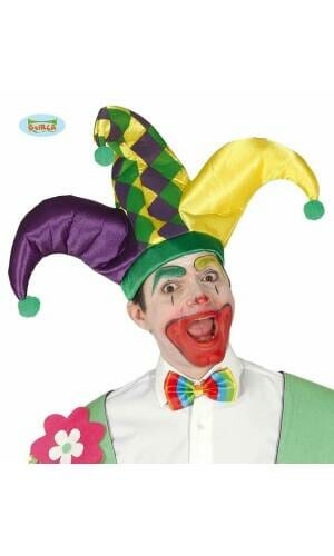 Jester Hat Three Pointed - Adult One Size
