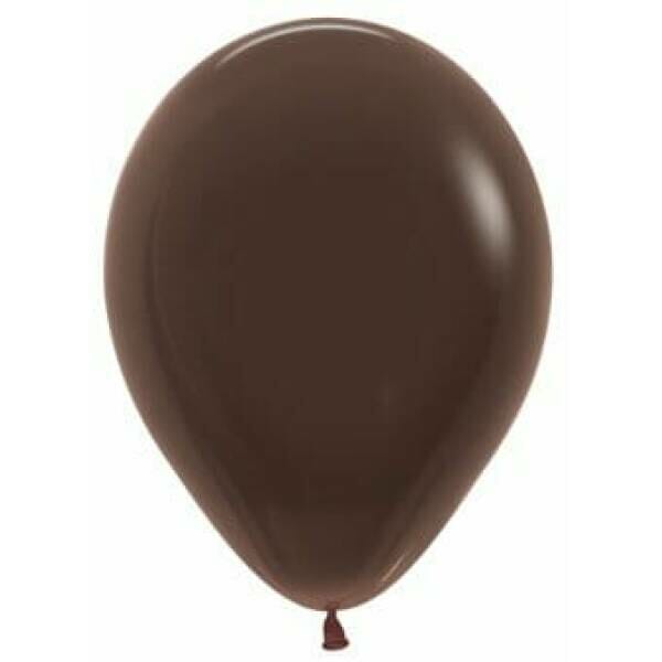 Fashion Solid - Chocolate Brown 12" Balloon