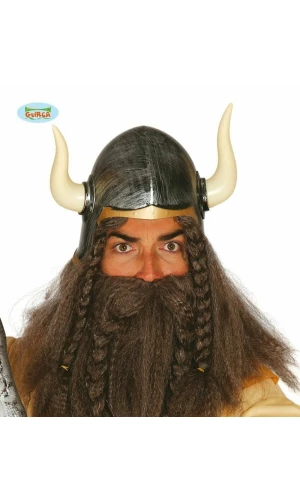 Barbarian Helmet With Horns