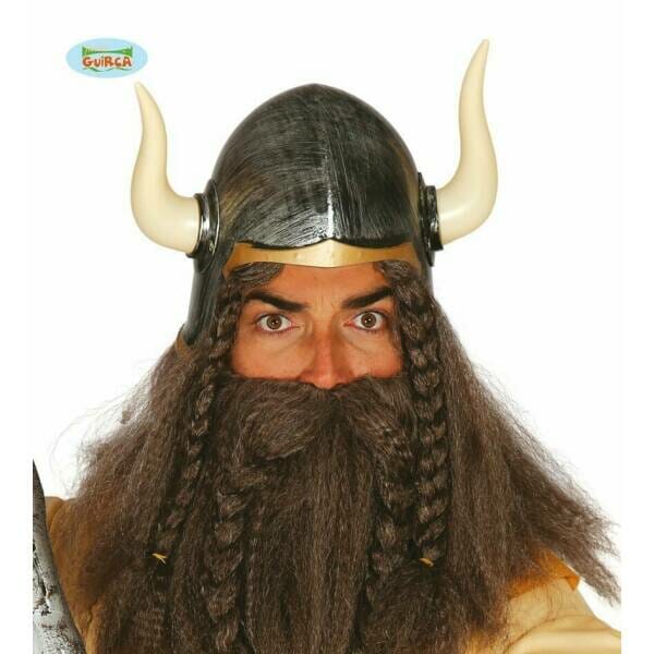 Barbarian Helmet With Horns