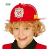 Fireman Plastic Helmet (Casco Bombero Infantil) - Child One Size