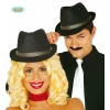 Black Gangster Hat
