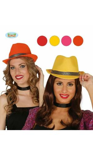 Gangster Hat Orange