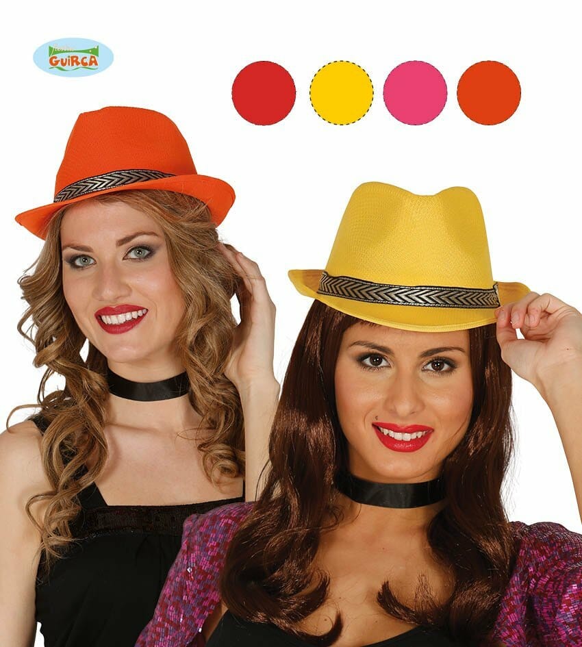 Gangster Hat Yellow Once Upon A Time Party Shop Malta